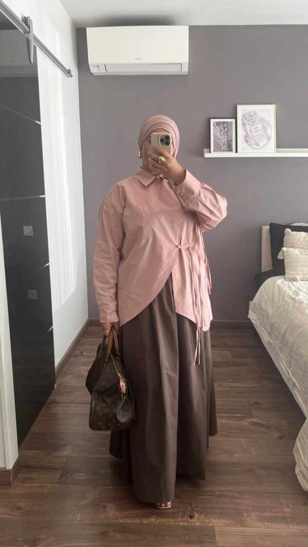 Chemise sihem vieux rose